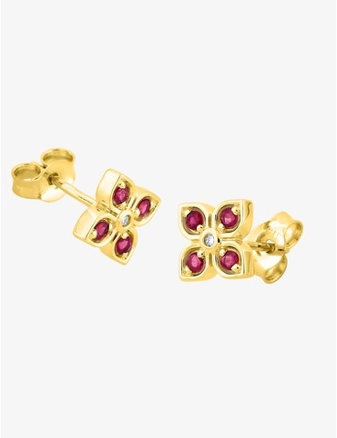 Boucles d'oreilles clou or...