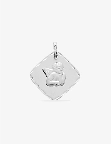 Médaille ange losange or...