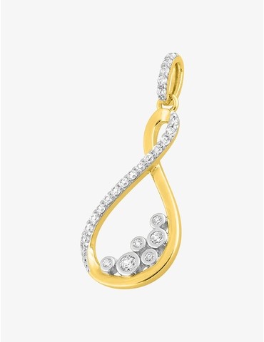Pendentif or 375 ‰ jaune...