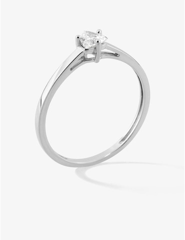 Bague solitaire diamant...