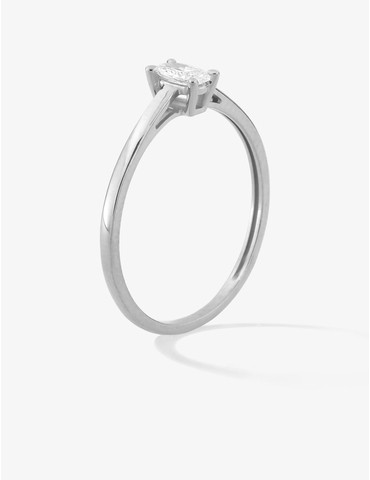 Bague solitaire diamant...