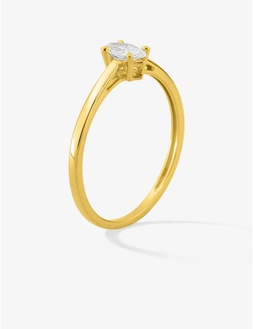 Bague solitaire diamant...