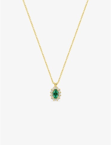 Collier émeraude...