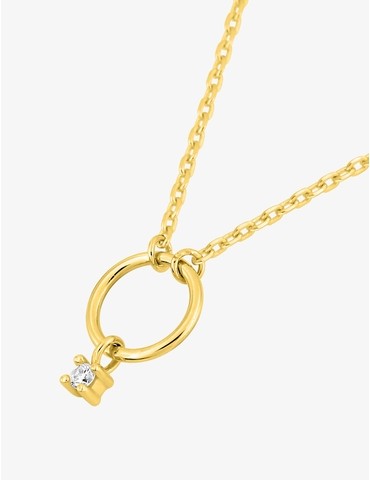 Collier fantaisie en or...