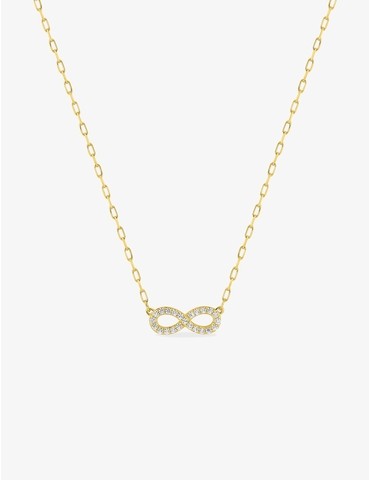 Collier Infini en or jaune...